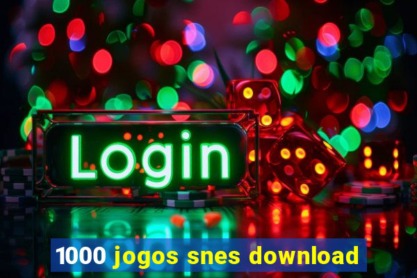 1000 jogos snes download